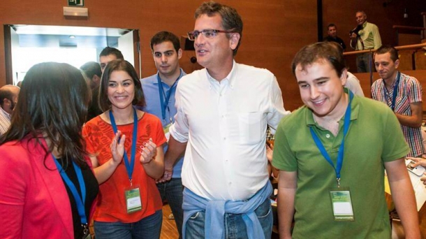 Antonio Basagoiti, en la clausura del XI Congreso de Nuevas Generaciones del País Vasco. Foto: EFE