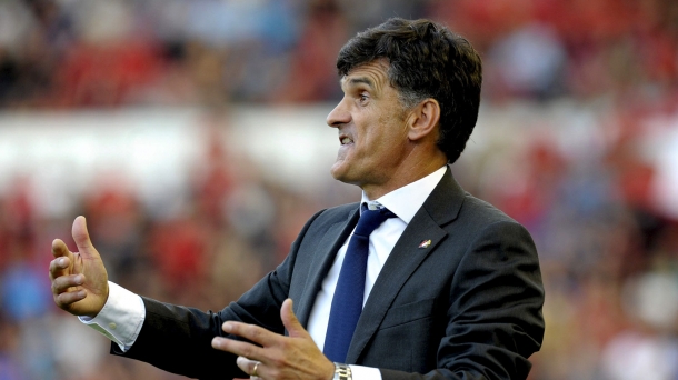 El entrenador de Osasuna, José Luis Mendilibar. EFE