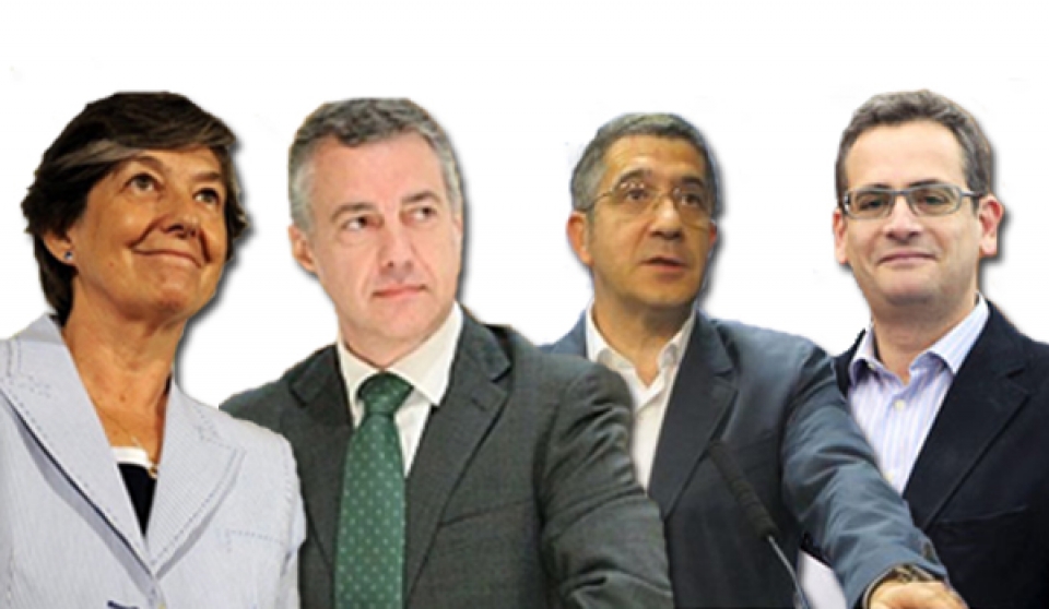 Análisis del estilismo de los principales candidatos a Lehendakari. Foto: EITB