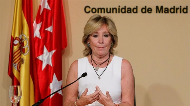 La presidenta de Madrid, Esperanza Aguirre. EFE