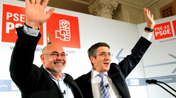 Patxi López y José Antonio Pastor. EFE