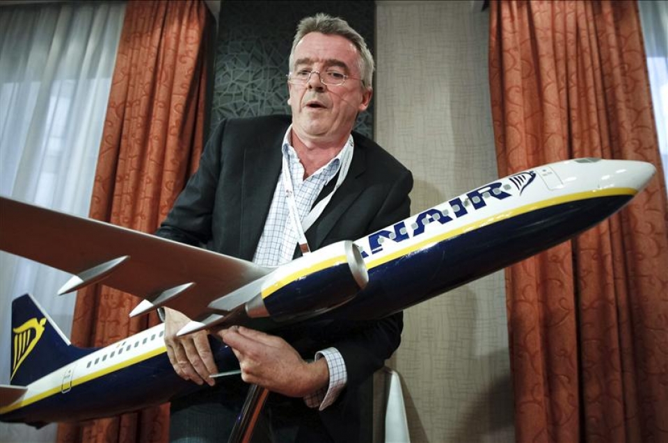 El presidente de Ryanair, Michael O'Leary.