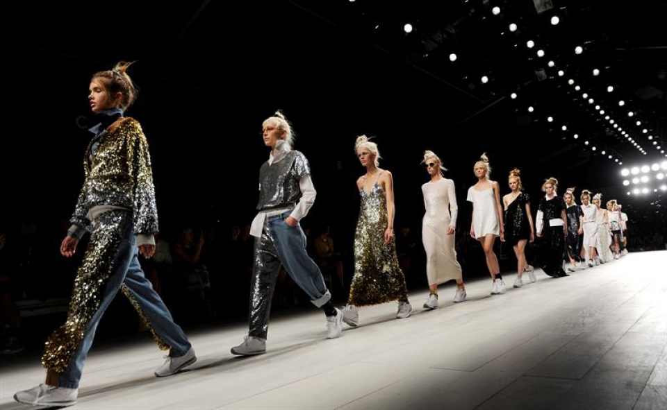 Ashishen proposamenak Londreseko modaren astean 2012. Argazkia: EFE