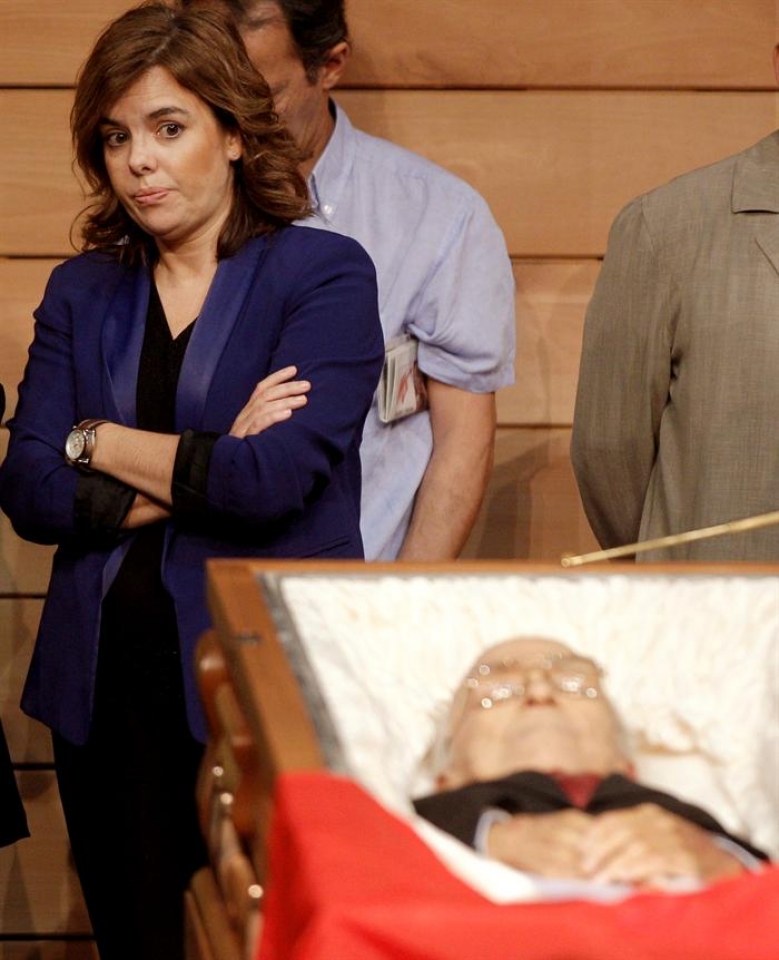 Soraya Saez de Santamaria. Argazkia: EFE