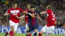 Messi rescata al Barça y el Bayern de Javi Martínez supera al Valencia