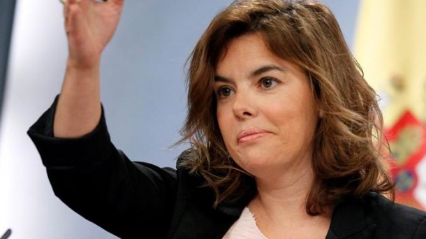 Soraya Sáenz de Santamaría, vicepresidenta del Gobierno