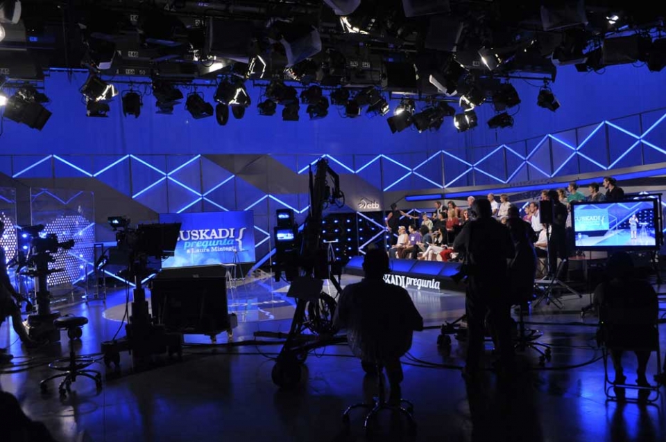 El plató. Foto: EITB