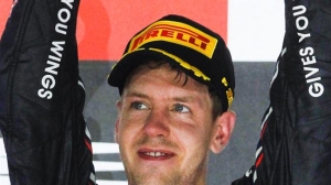 Sebastian Vettelek irabazi du Singapurreko Sari Nagusia. Argazkia: EFE