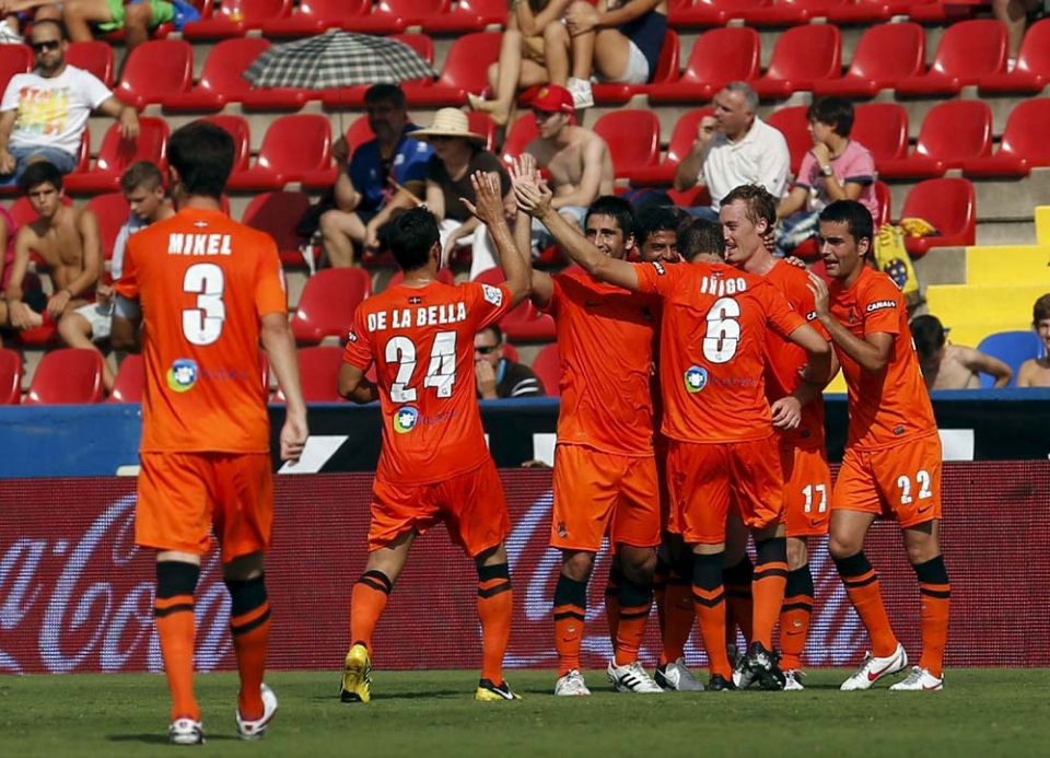 Levante-Real Sociedad. Foto: EFE