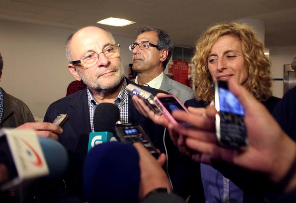 Francisco Rodriguez, alcalde de Ourense, está en libertad tras pagar la fianza. Foto: EFE