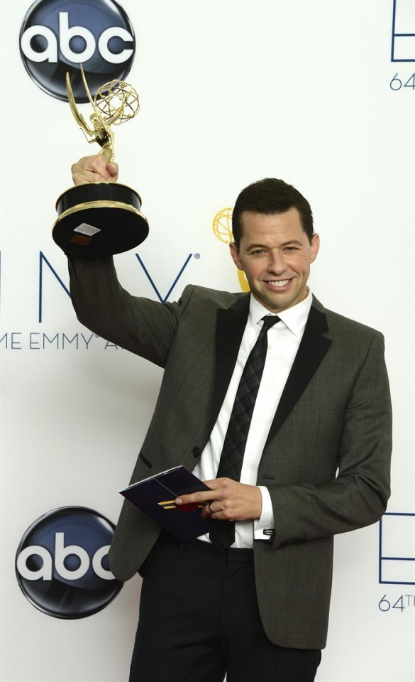 Jon Cryer, en los premios Emmy 2012. Foto: EFE