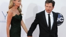 Michael J Fox eta emaztea, 2012ko Emmy sarietan. Argazkia: EFE title=