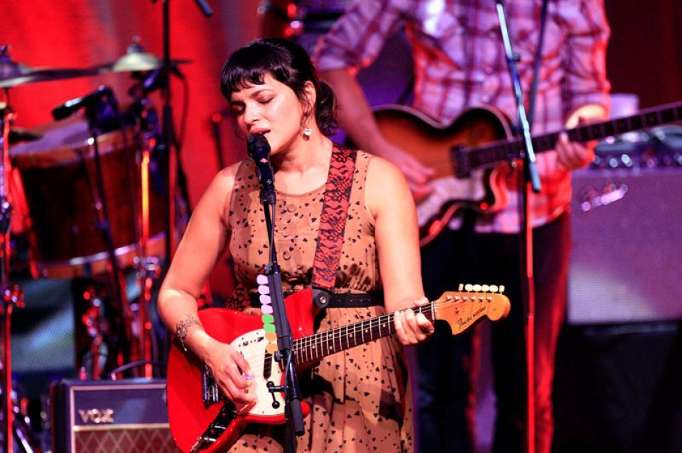 Norah Jonesen kontzertua Madrilen. Argazkia: EFE