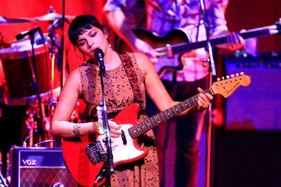 Norah Jonesen kontzertua Madrilen. Argazkia: EFE