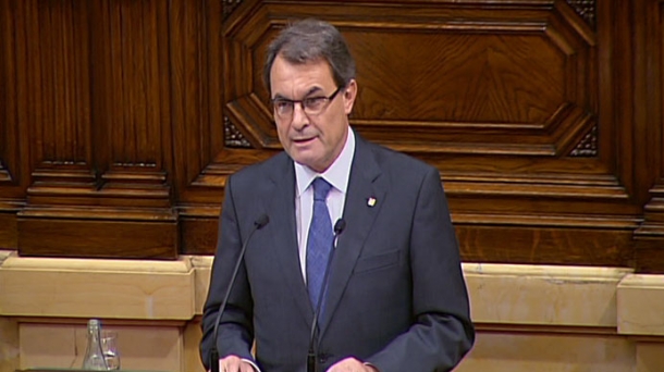 El presidente de la Generalitat, Artur Mas.