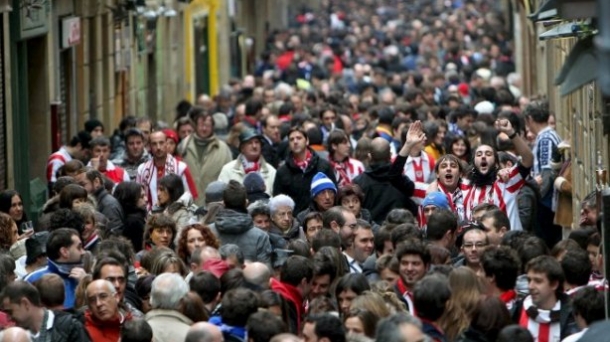 Imagen del Real-Athletic de la pasada temporada. Foto: EFE