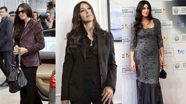 Monica Bellucci aktore italiarra, Donostiako Zinemaldian. Argazkia: 2012