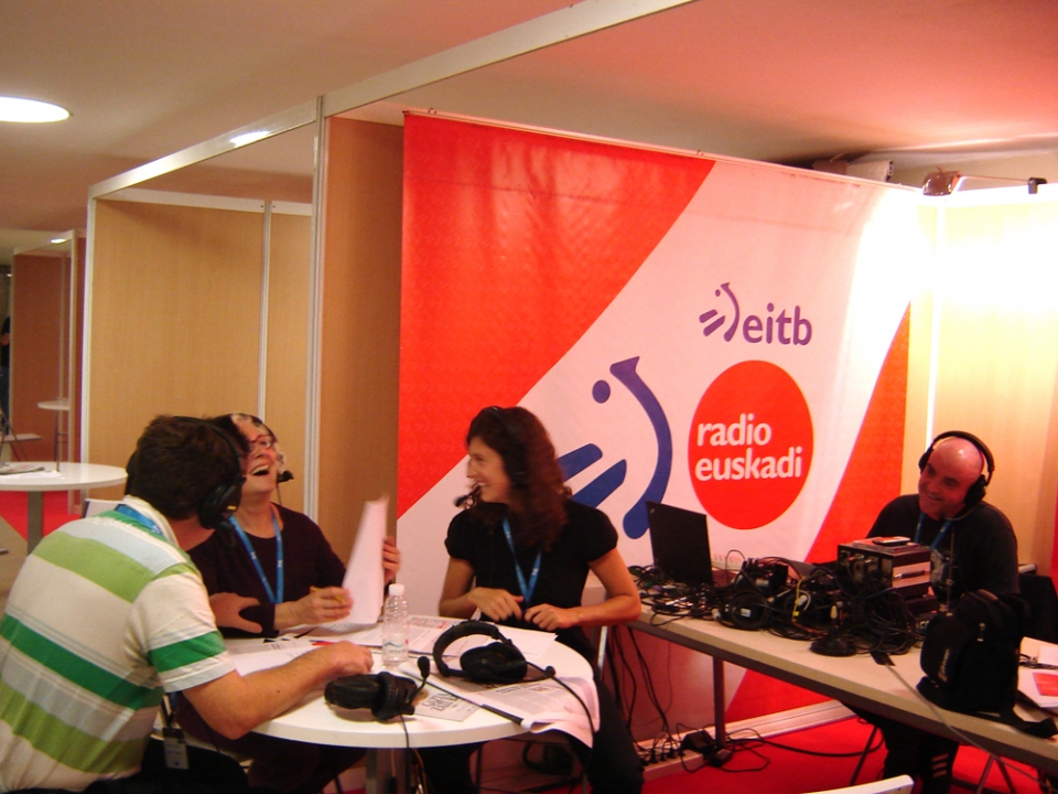 Mertxe Ezeiza, Jose Luis Padron, Mikel Aldama eta Miren Rubio