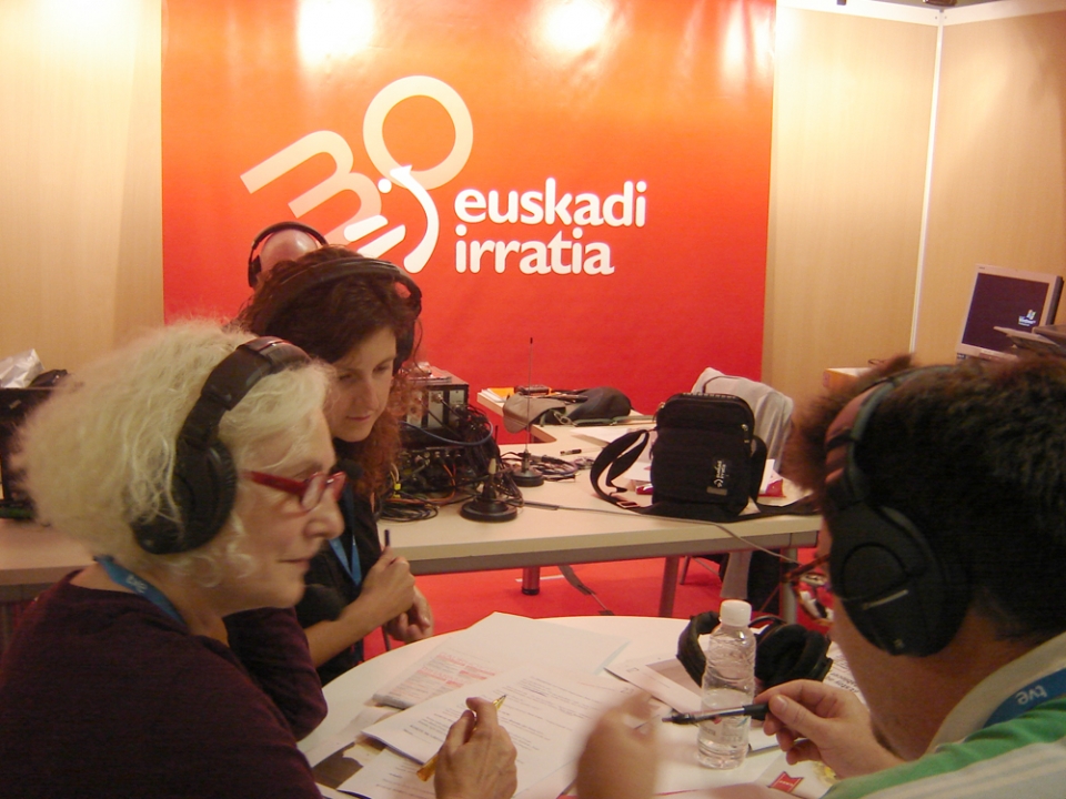 Mertxe Ezeiza, Jose Luis Padron eta Miren Rubio