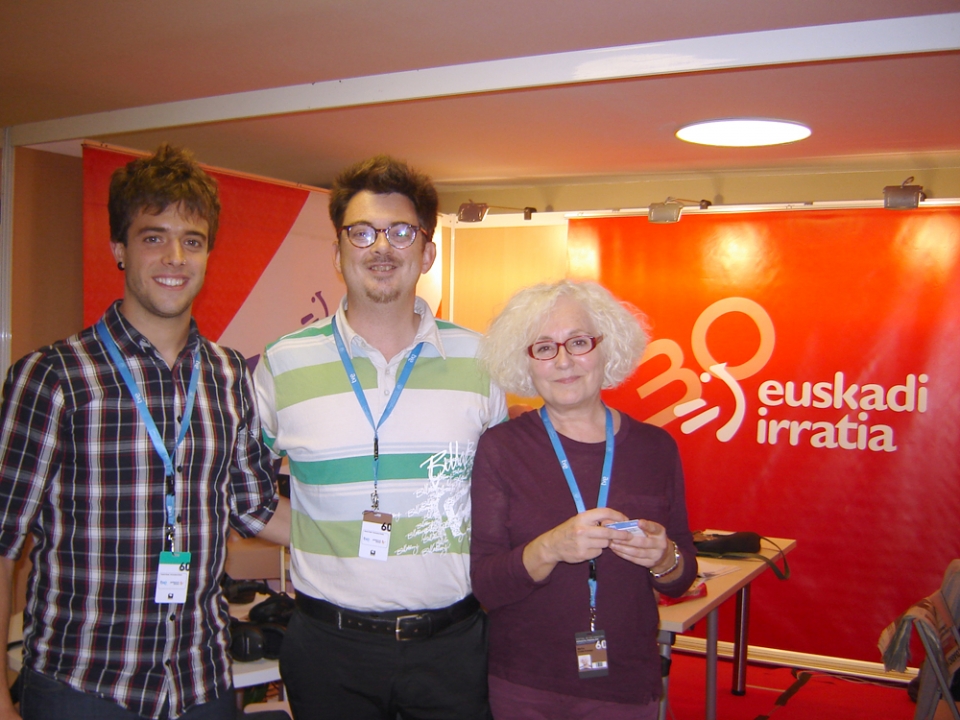 Mertxe Ezeiza, Jose Luis Padron eta Julen Telleria