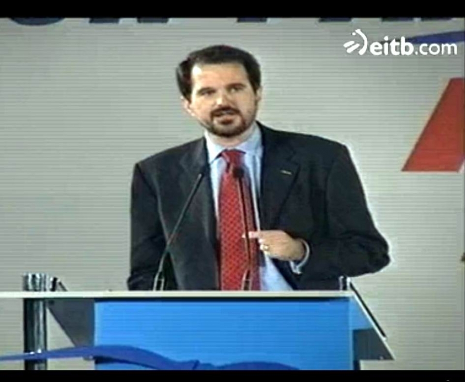 Carlos Iturgaitz, lehendakaritzarako hautagaia '94ean