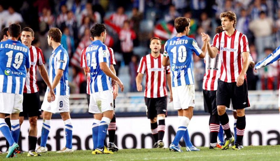 Real Sociedad-Athletic (2-0). Foto: EFE