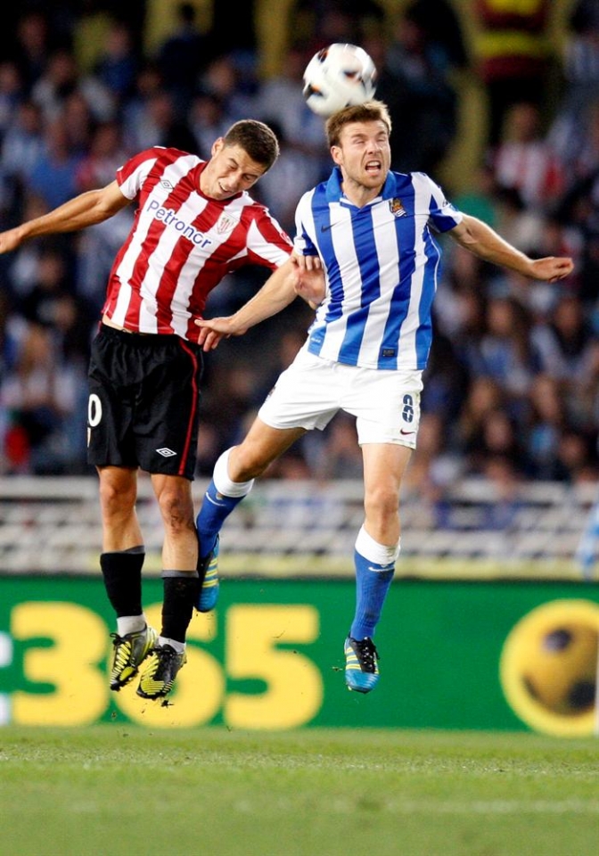 De Marcos e Illarramendi. Foto: EFE