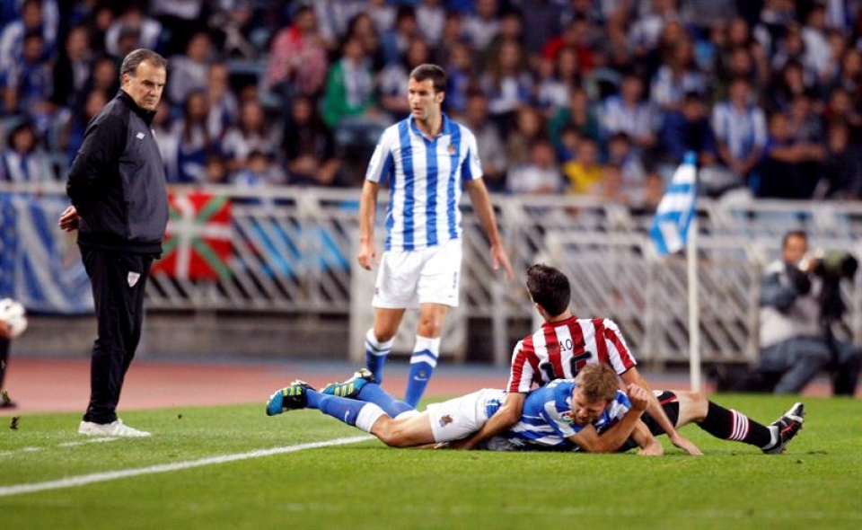 Real Sociedad-Athletic (2-0). Foto: EFE