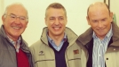 Jose Antonio Ardanza, Iñigo Urkullu eta Juan Jose Ibarretxe, EAJren Alderdi Egunean. Argazkia: Twitter Urkullu title=