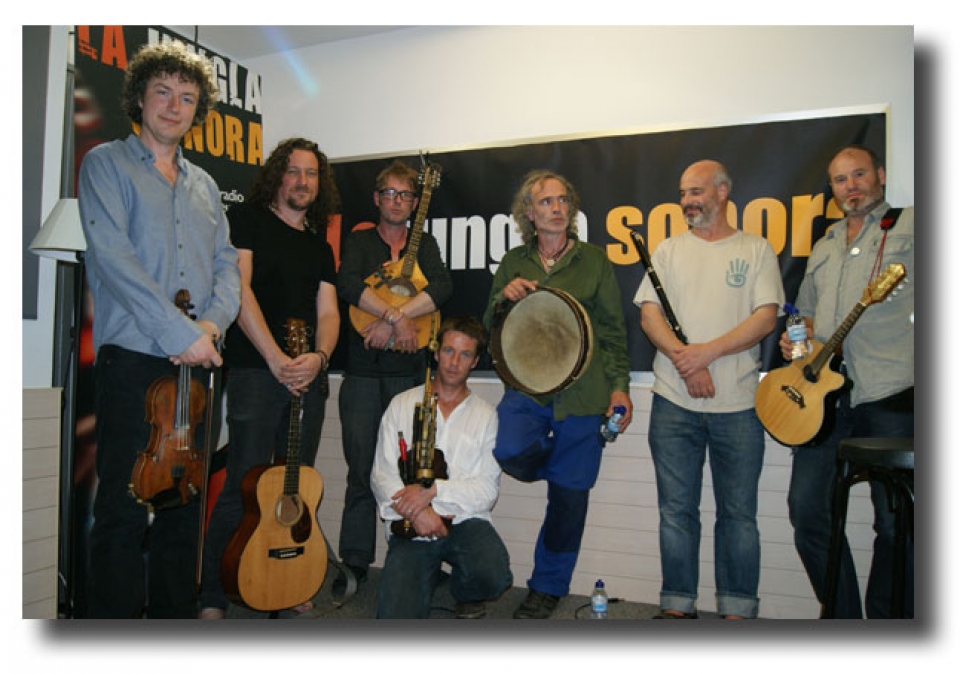 Concierto de Kíla en directo.