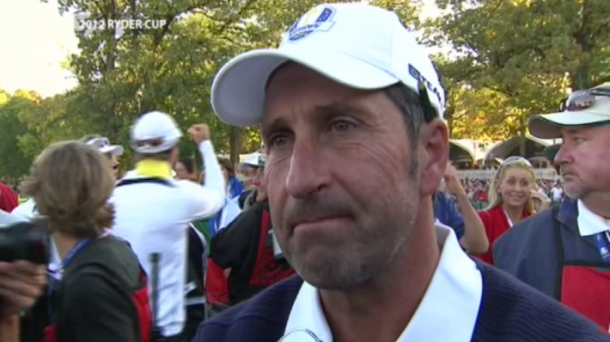 Olazabal dedica el triunfo a Seve Ballesteros entre lágrimas