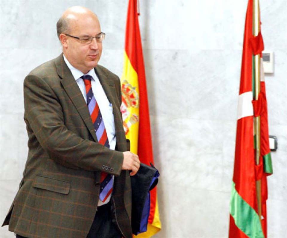 El fiscal jefe del Tribunal Superior de Justicia de la CAV (TSJPV), Juan Calparsoro.