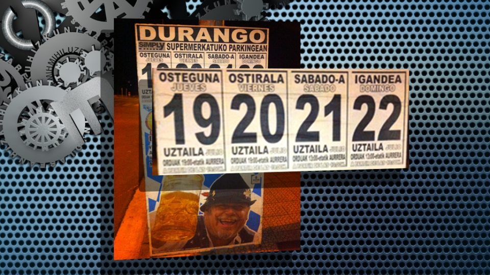 Jon Anderrek Durangoko Octoberfesten ikusitako kartela