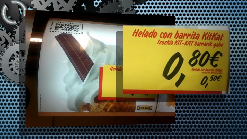 Lorena Amutxastegik ikusi zuen jaki honen iragarkia Ikean