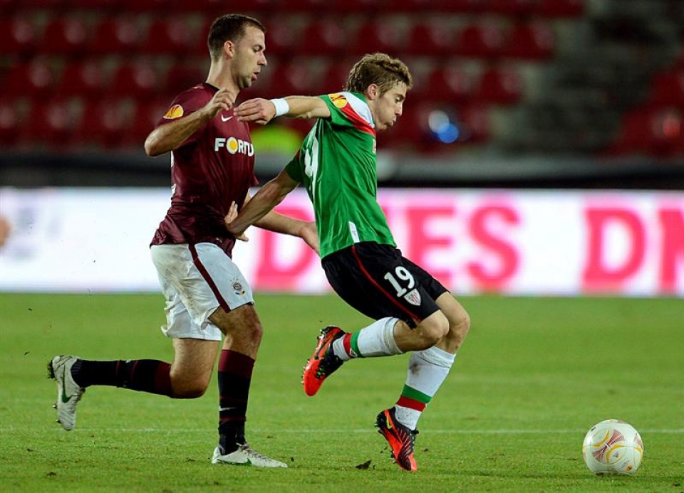 Sparta Praga-Athletic (3-1). Argazkia: EFE