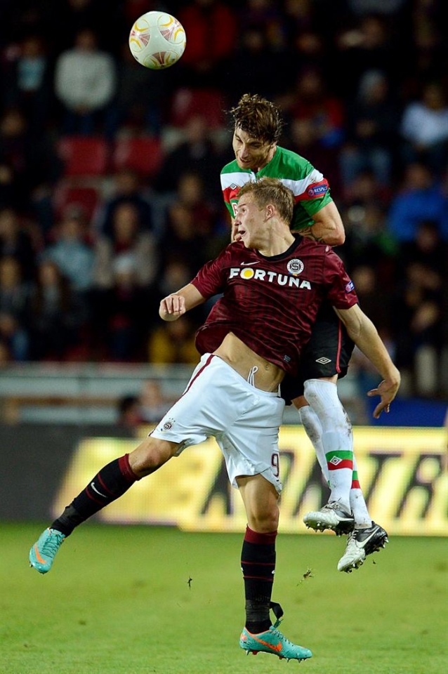 Sparta Praga-Athletic (3-1). Argazkia: EFE