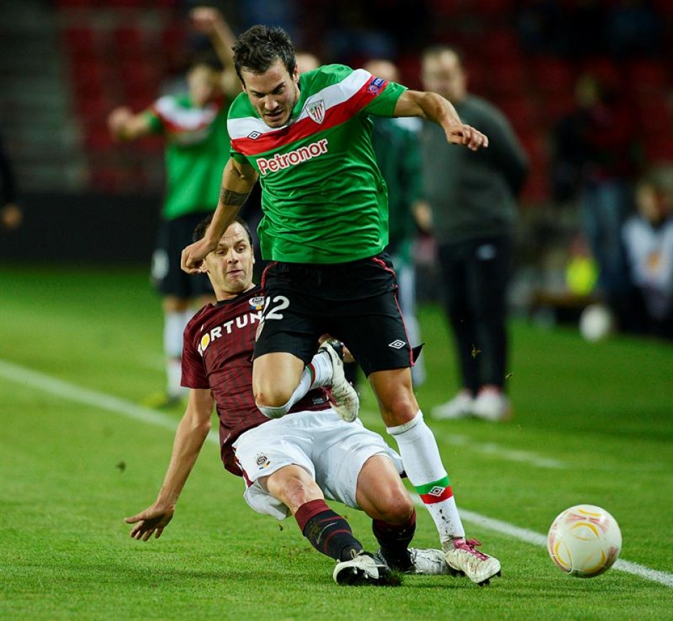 Sparta Praga-Athletic (3-1). Argazkia: EFE