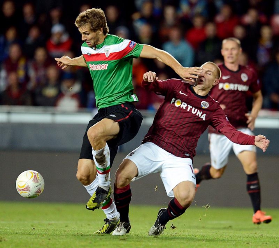 Sparta Praga-Athletic (3-1). Argazkia: EFE