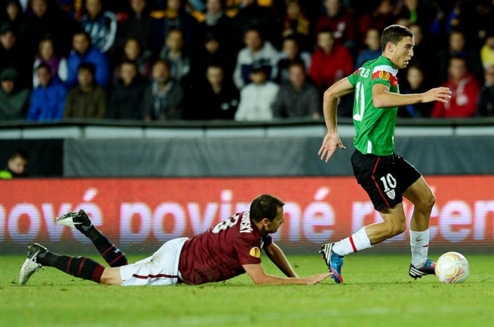 Sparta Praga-Athletic (3-1). Argazkia: EFE