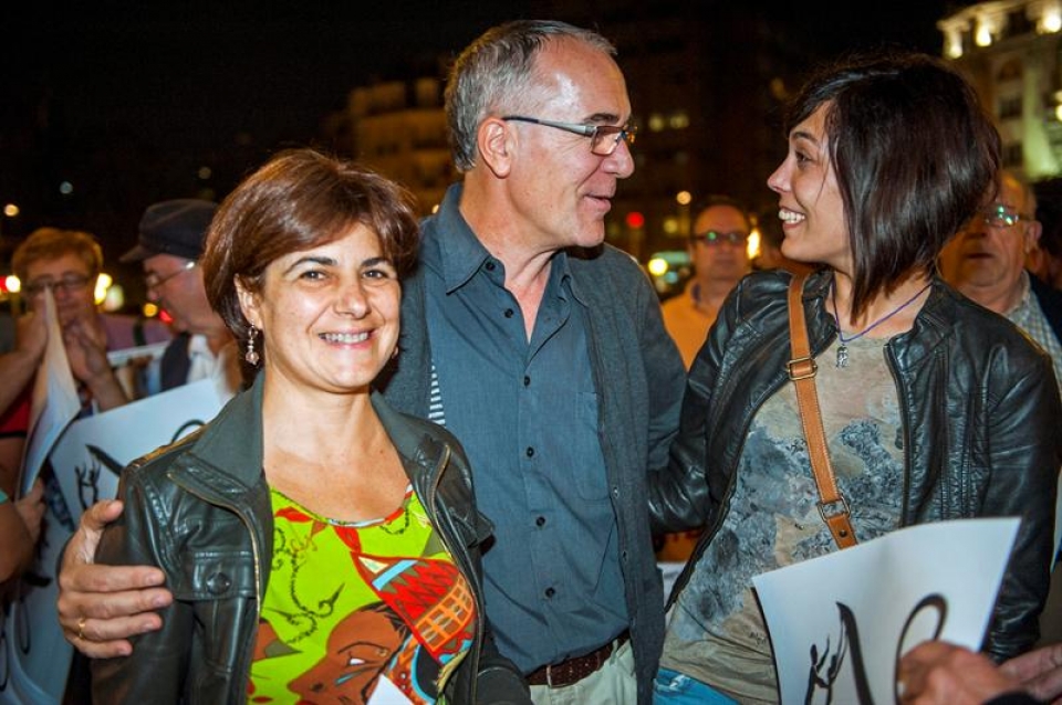 Raquel Modubar (Ezker Batua). Photo: EFE