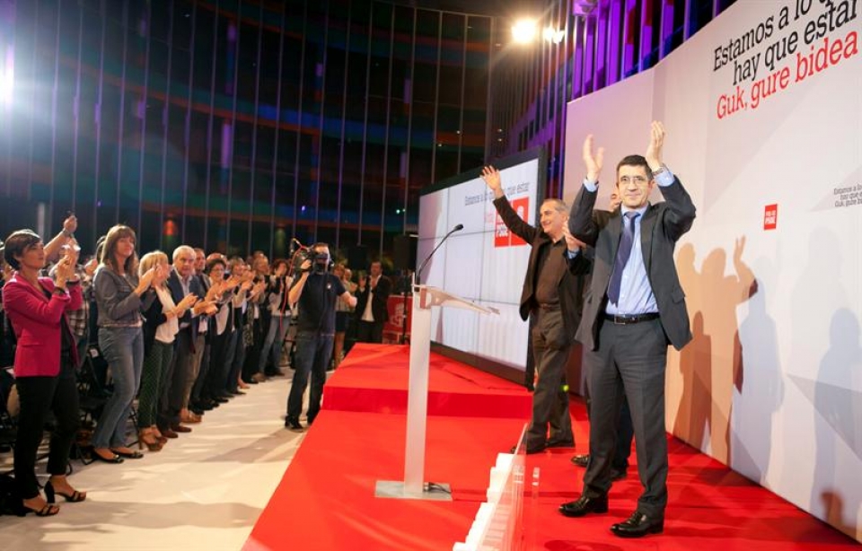 Patxi Lopez (PSE). Photo: EFE