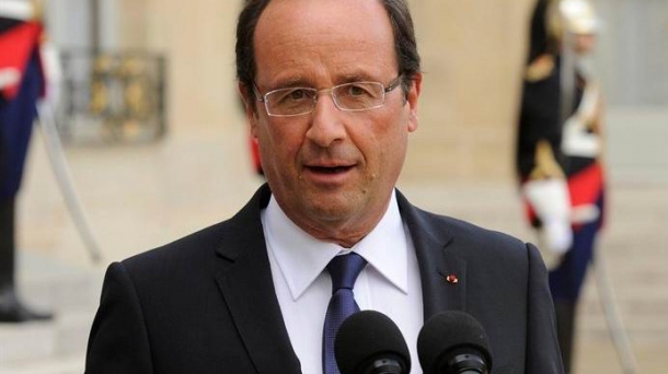 François Hollande Frantziako presidentea. EFE