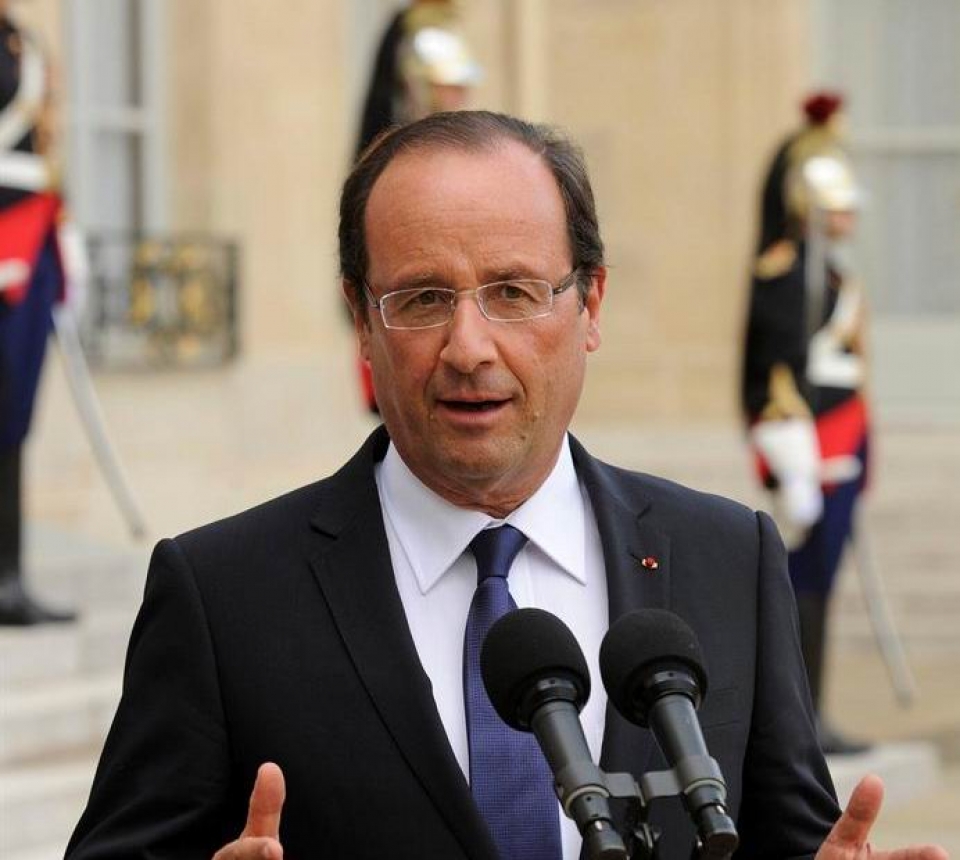 El presidente francés, François Hollande. EFE