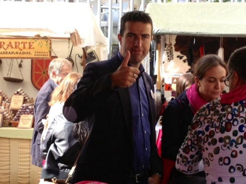 Gorka Maneiro eskerrak eman dizkie jarraitzaileei. Argazkia: Twitter Maneiro