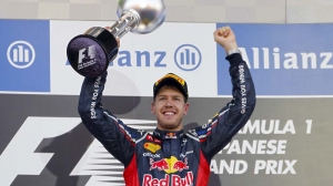 Vettel, nagusi Japoniako Sari Nagusian. Argazkia: EFE