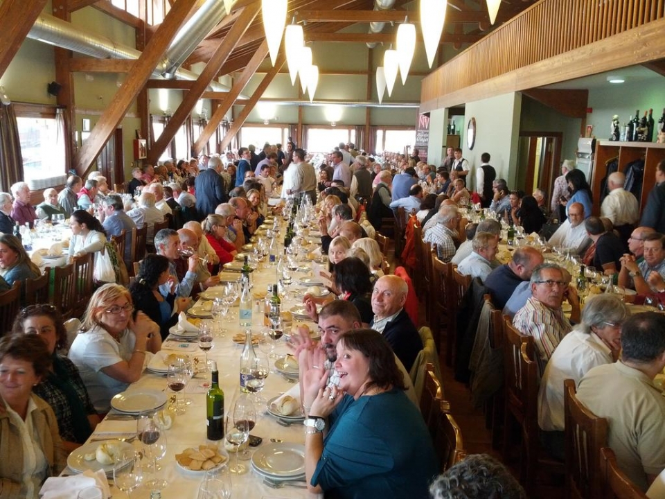 Antonio Basagoiti, Euskadiko Alderdi Popularraren bazkari batean. Argazkia: Twitter