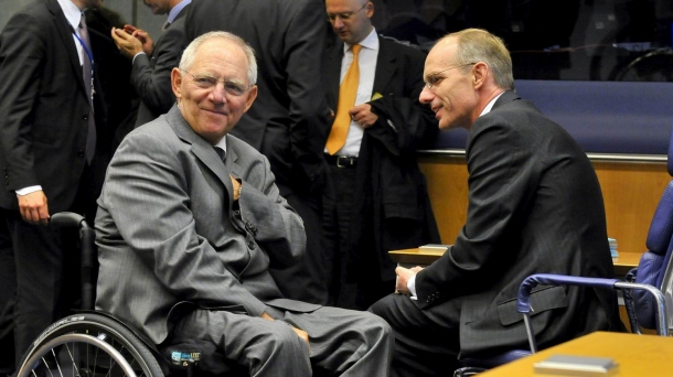 Wolfgang Schäuble, ministro alemán de Finanzas