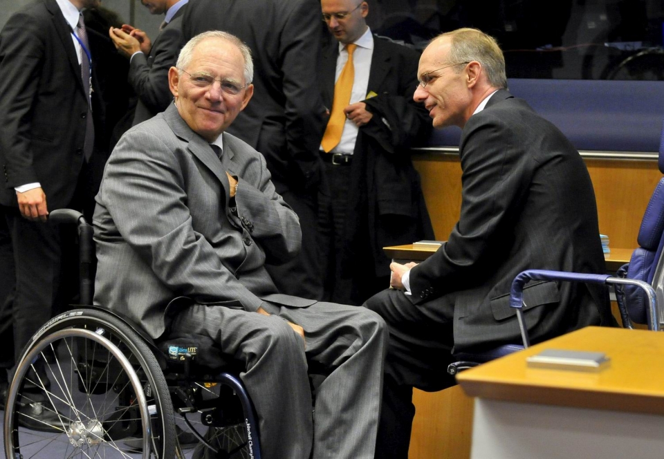 Wolfgang Schäuble Alemaniako Finantza ministroa