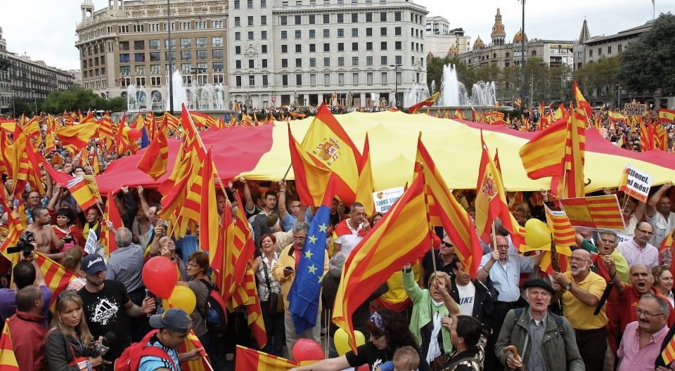 Manifestación celebrada en Barcelona. Foto: Efe