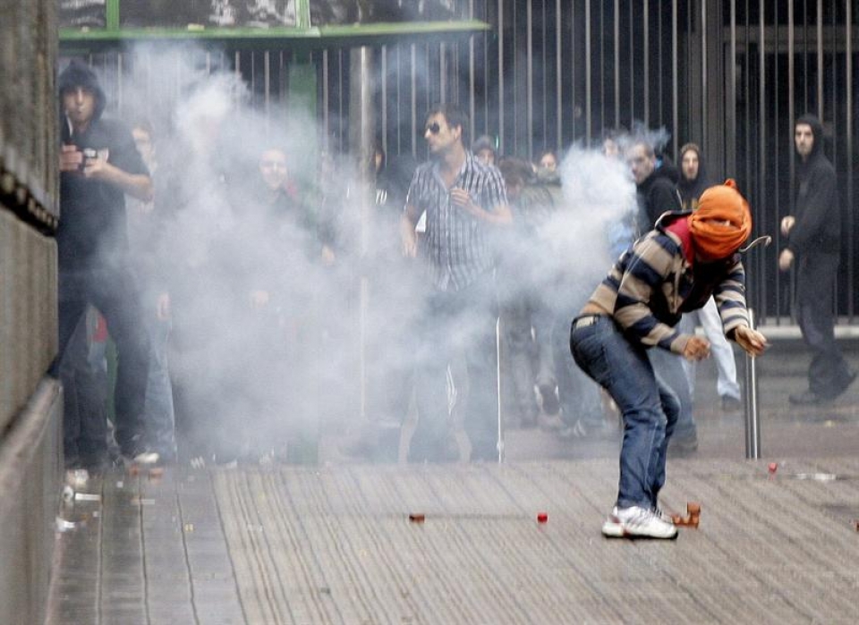 Incidentes en Bilbao